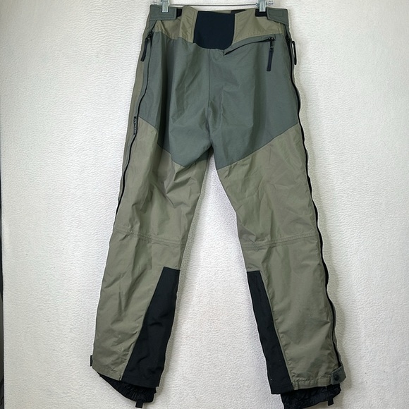 Mountain Hardwear Snowpants Green Waterproof Women’s Size 14 - Picture 4 of 7